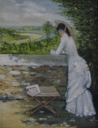 Sur la terrasse